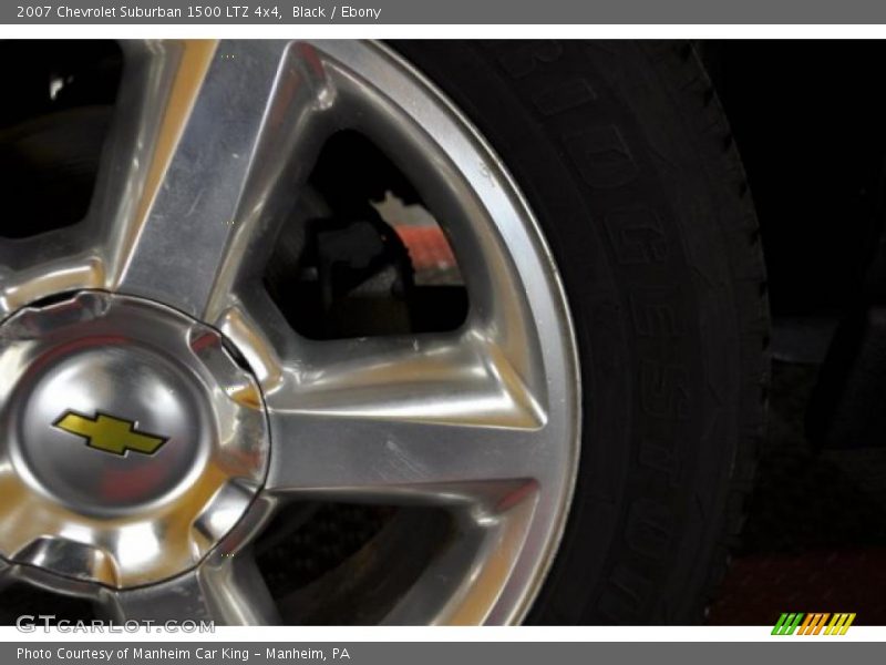 Black / Ebony 2007 Chevrolet Suburban 1500 LTZ 4x4