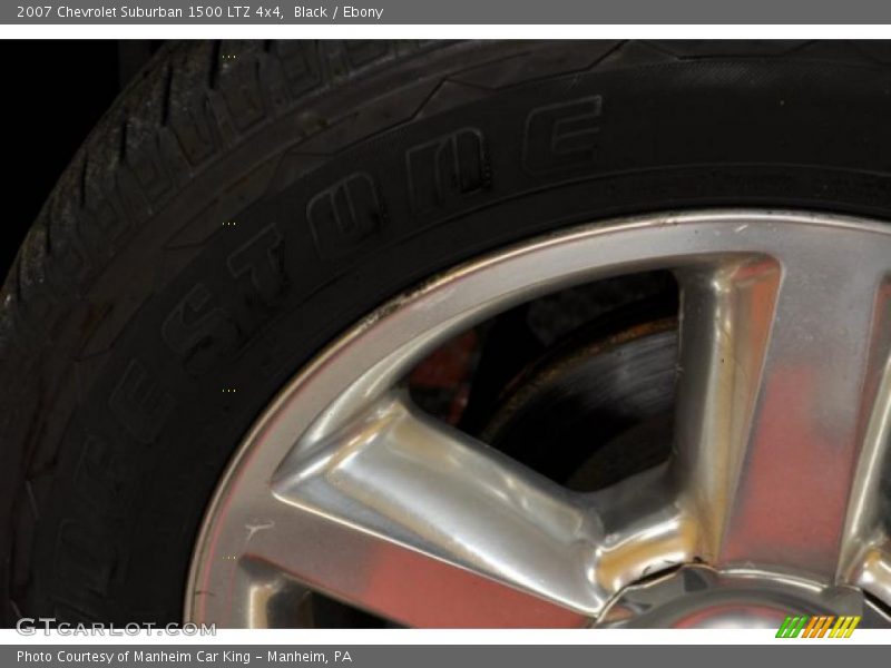 Black / Ebony 2007 Chevrolet Suburban 1500 LTZ 4x4