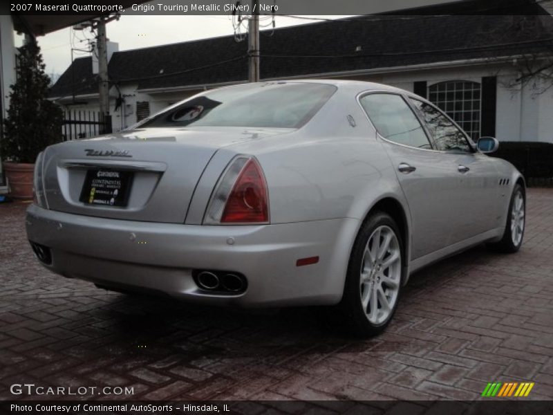 Grigio Touring Metallic (Silver) / Nero 2007 Maserati Quattroporte