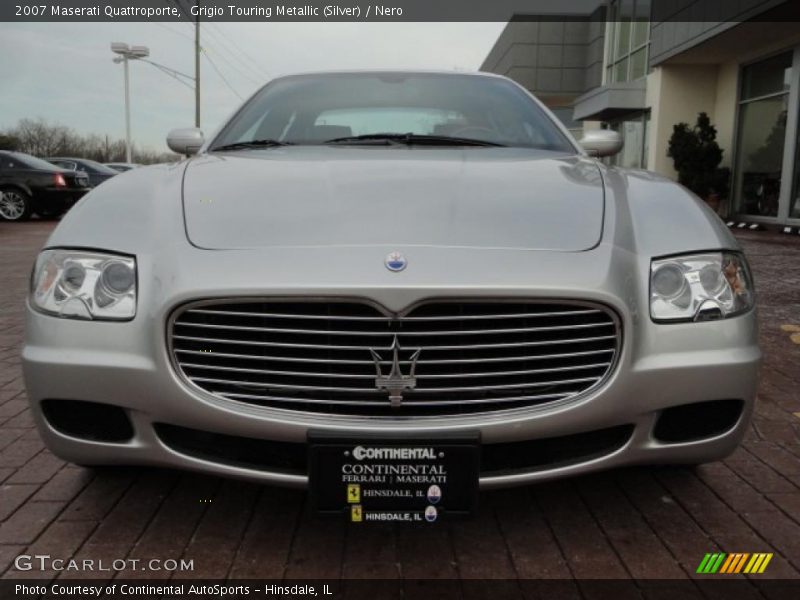 Grigio Touring Metallic (Silver) / Nero 2007 Maserati Quattroporte