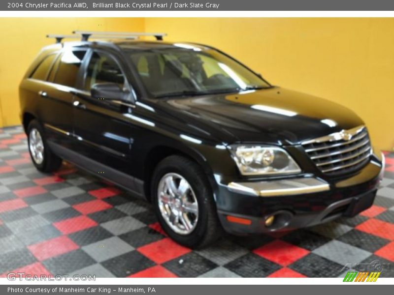 Brilliant Black Crystal Pearl / Dark Slate Gray 2004 Chrysler Pacifica AWD