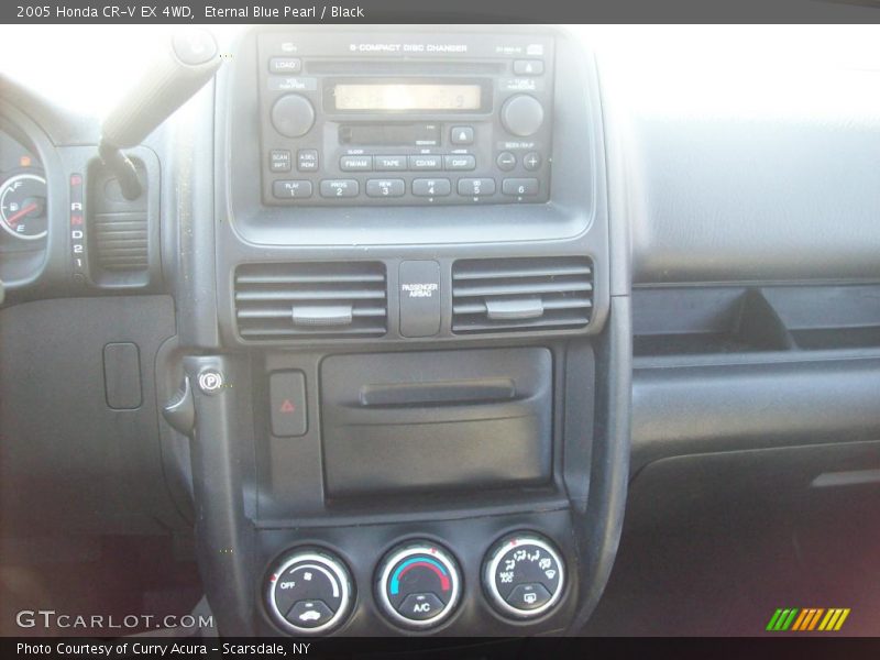 Eternal Blue Pearl / Black 2005 Honda CR-V EX 4WD