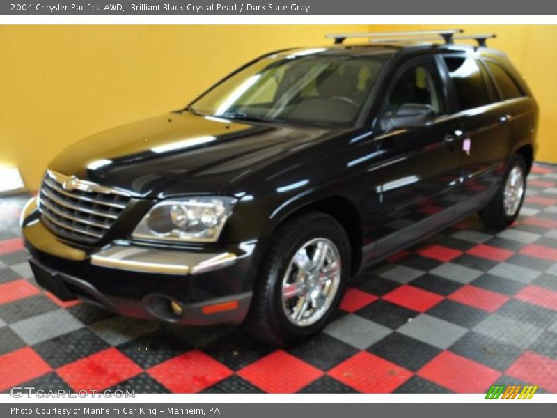 Brilliant Black Crystal Pearl / Dark Slate Gray 2004 Chrysler Pacifica AWD