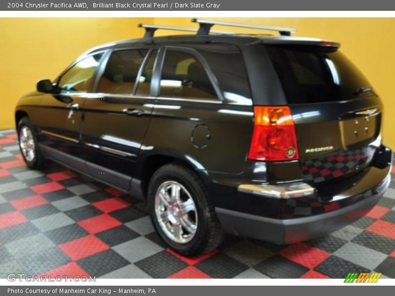 Brilliant Black Crystal Pearl / Dark Slate Gray 2004 Chrysler Pacifica AWD