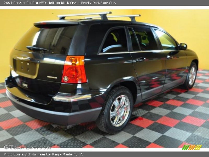 Brilliant Black Crystal Pearl / Dark Slate Gray 2004 Chrysler Pacifica AWD