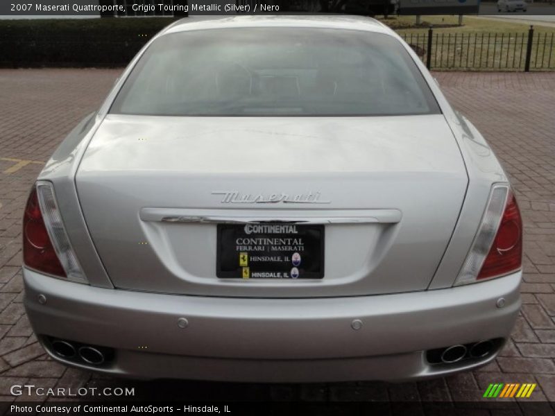 Grigio Touring Metallic (Silver) / Nero 2007 Maserati Quattroporte