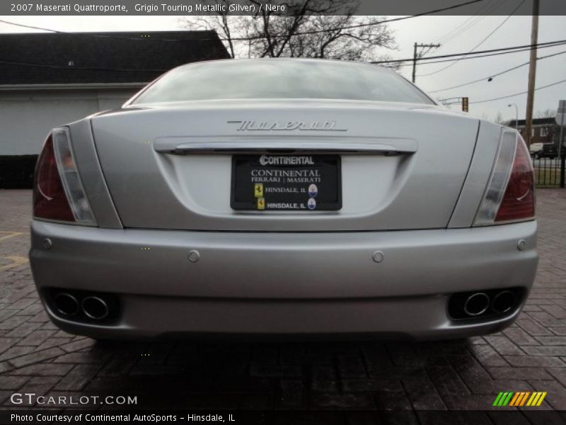 Grigio Touring Metallic (Silver) / Nero 2007 Maserati Quattroporte