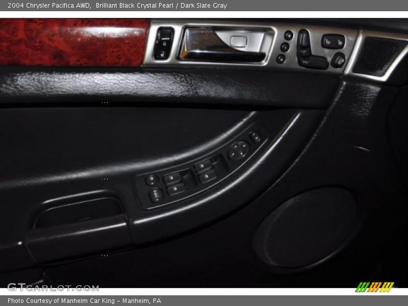 Brilliant Black Crystal Pearl / Dark Slate Gray 2004 Chrysler Pacifica AWD