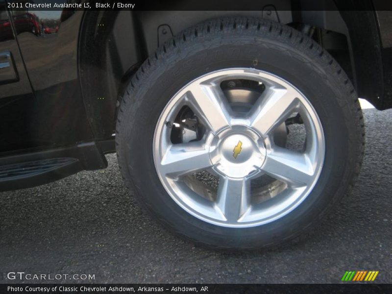 Black / Ebony 2011 Chevrolet Avalanche LS