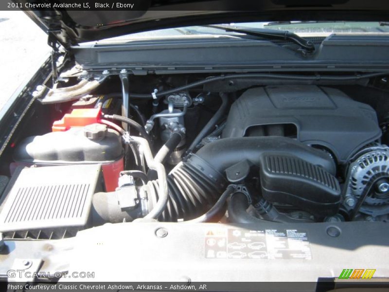 Black / Ebony 2011 Chevrolet Avalanche LS