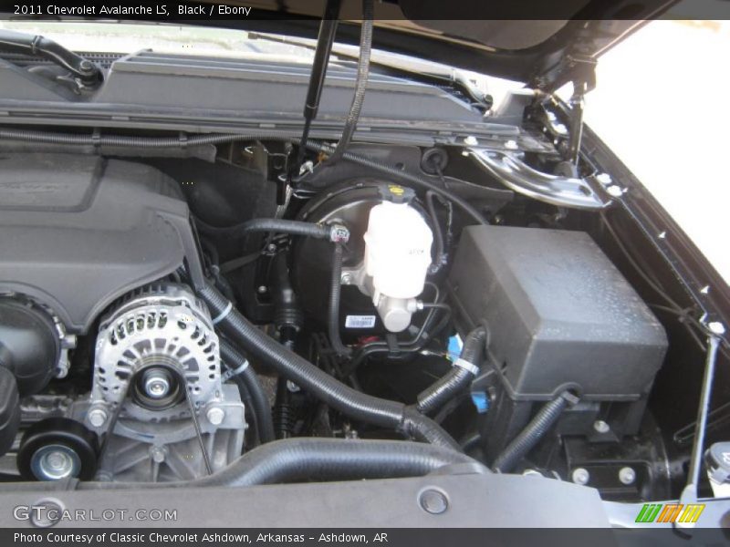 Black / Ebony 2011 Chevrolet Avalanche LS