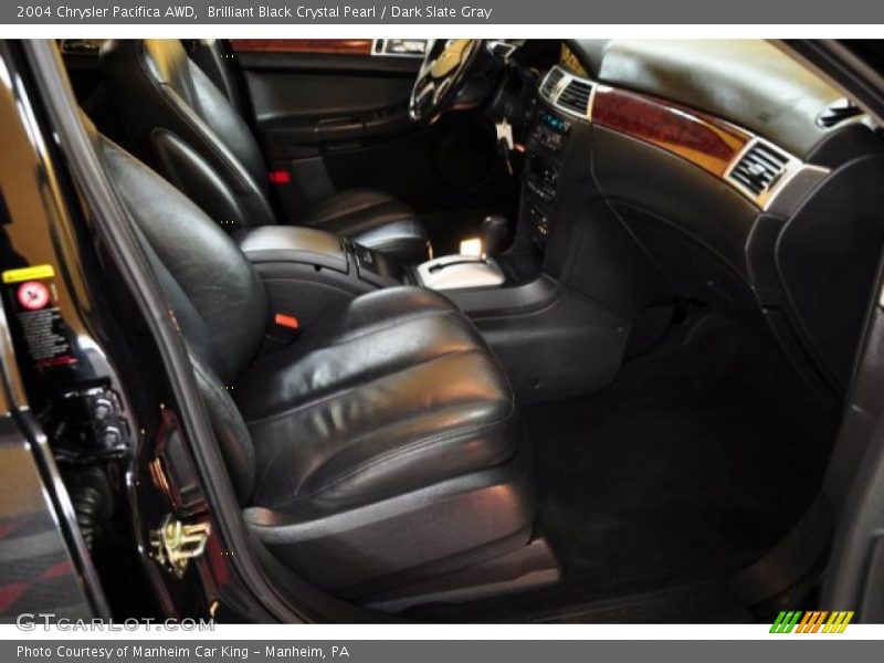 Brilliant Black Crystal Pearl / Dark Slate Gray 2004 Chrysler Pacifica AWD