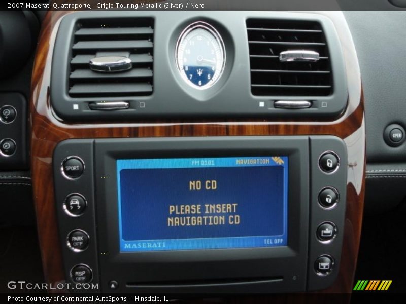 Controls of 2007 Quattroporte 