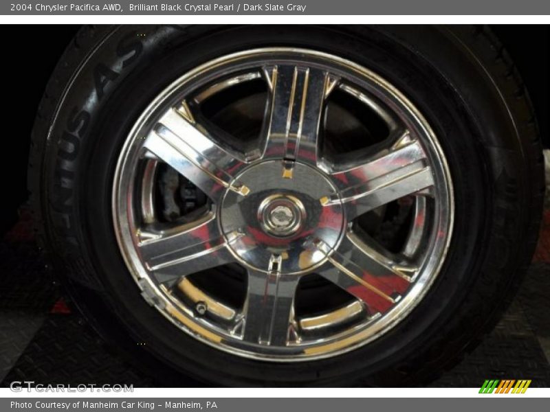 Brilliant Black Crystal Pearl / Dark Slate Gray 2004 Chrysler Pacifica AWD