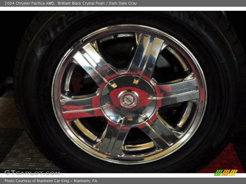 Brilliant Black Crystal Pearl / Dark Slate Gray 2004 Chrysler Pacifica AWD