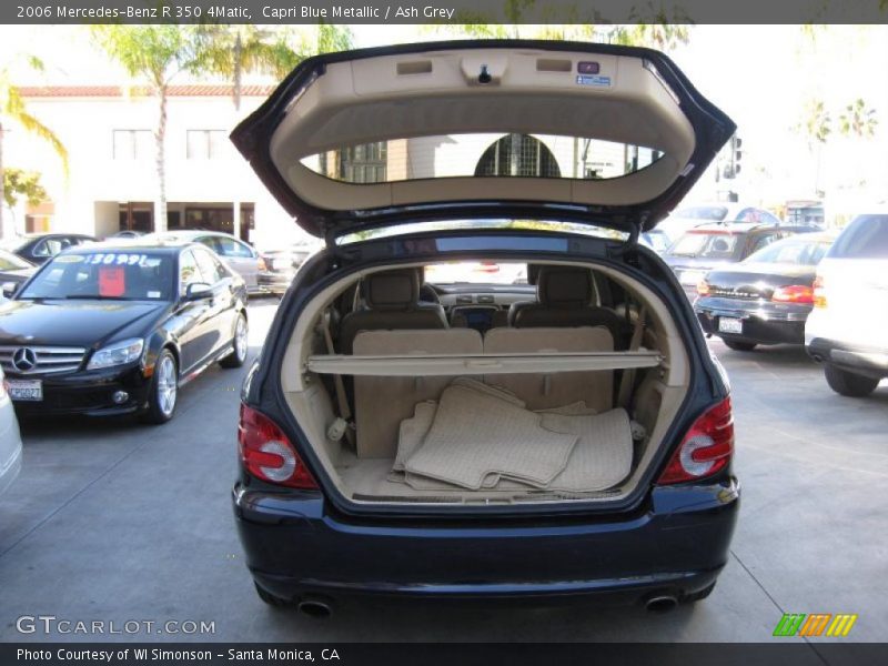 Capri Blue Metallic / Ash Grey 2006 Mercedes-Benz R 350 4Matic
