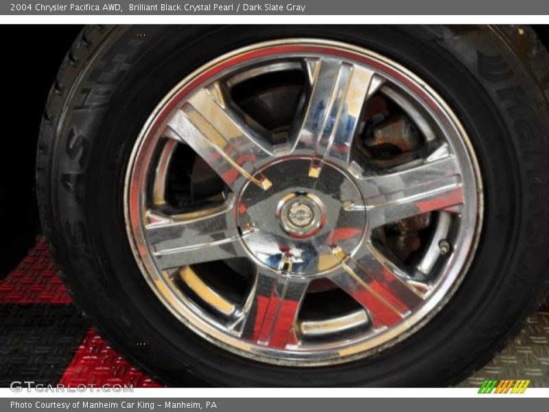 Brilliant Black Crystal Pearl / Dark Slate Gray 2004 Chrysler Pacifica AWD