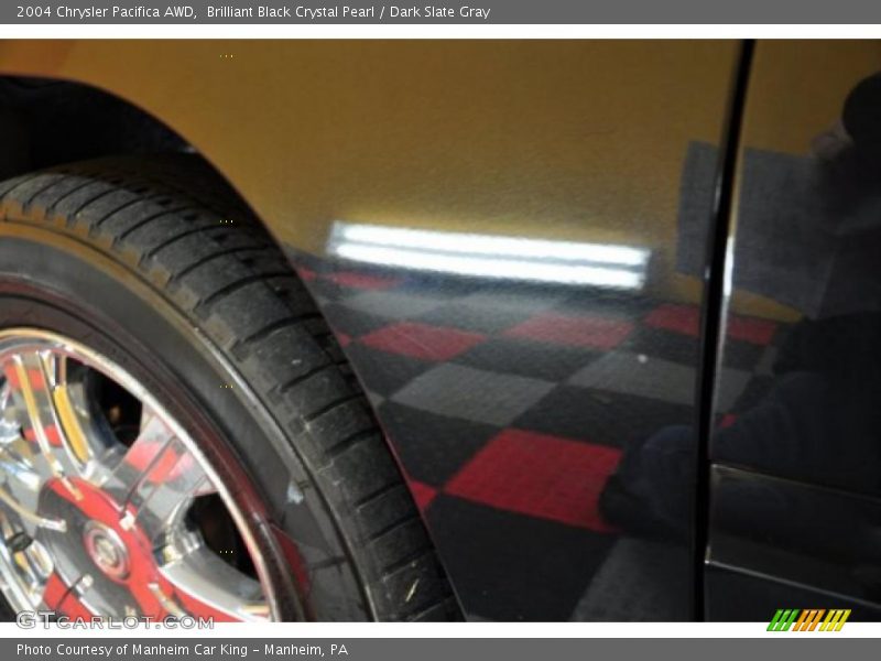 Brilliant Black Crystal Pearl / Dark Slate Gray 2004 Chrysler Pacifica AWD