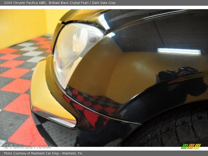 Brilliant Black Crystal Pearl / Dark Slate Gray 2004 Chrysler Pacifica AWD
