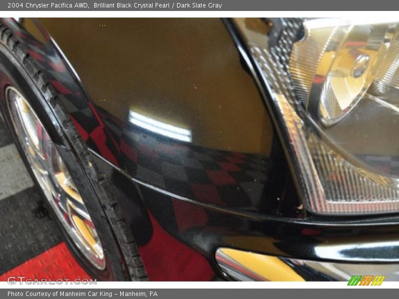 Brilliant Black Crystal Pearl / Dark Slate Gray 2004 Chrysler Pacifica AWD