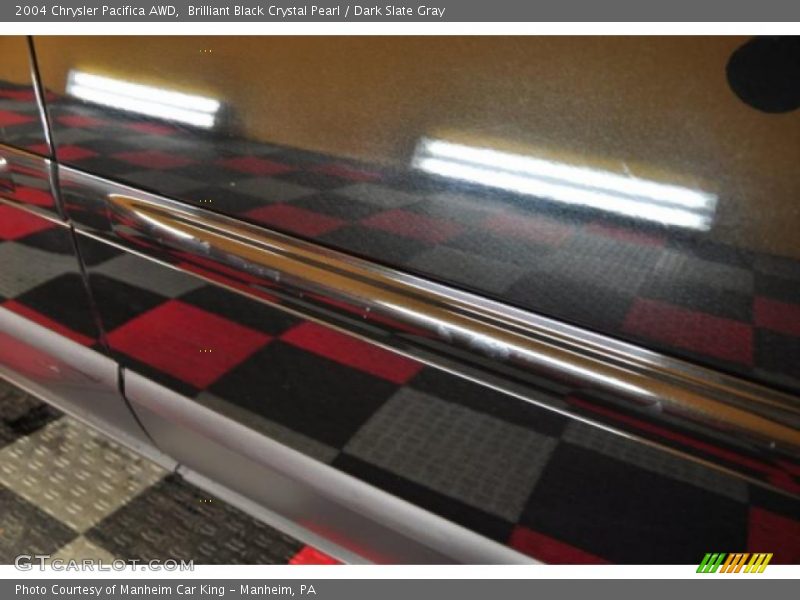 Brilliant Black Crystal Pearl / Dark Slate Gray 2004 Chrysler Pacifica AWD