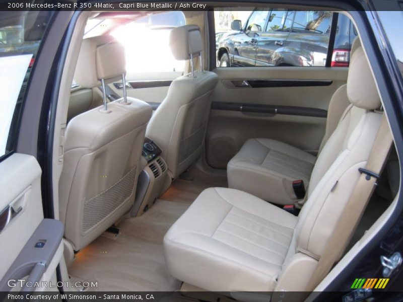 Capri Blue Metallic / Ash Grey 2006 Mercedes-Benz R 350 4Matic