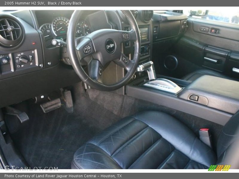 Black / Ebony Black 2005 Hummer H2 SUV