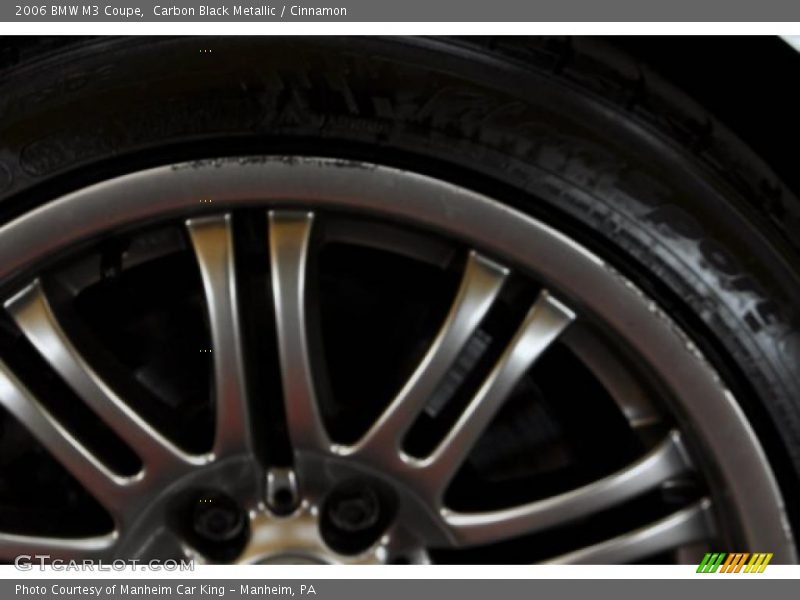 Carbon Black Metallic / Cinnamon 2006 BMW M3 Coupe