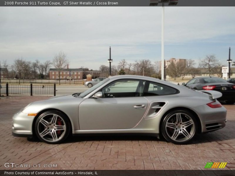  2008 911 Turbo Coupe GT Silver Metallic