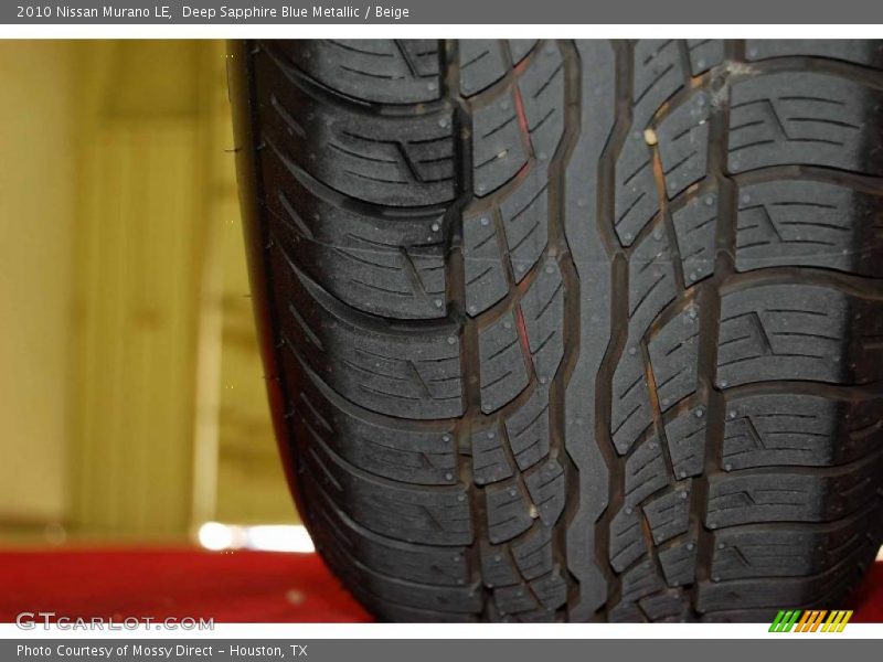 Deep Sapphire Blue Metallic / Beige 2010 Nissan Murano LE