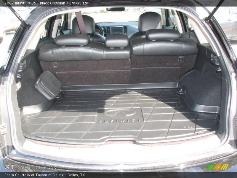 Black Obsidian / Brick/Black 2007 Infiniti FX 35