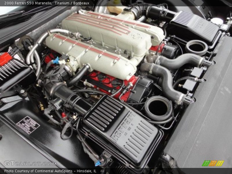  2000 550 Maranello Engine - 5.5 Liter DOHC 48-Valve V12
