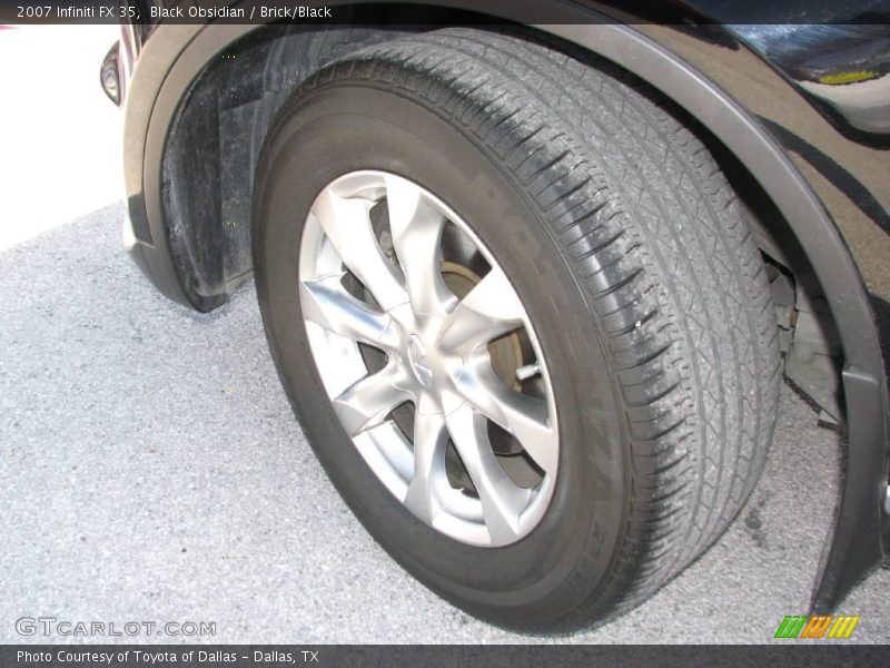 Black Obsidian / Brick/Black 2007 Infiniti FX 35