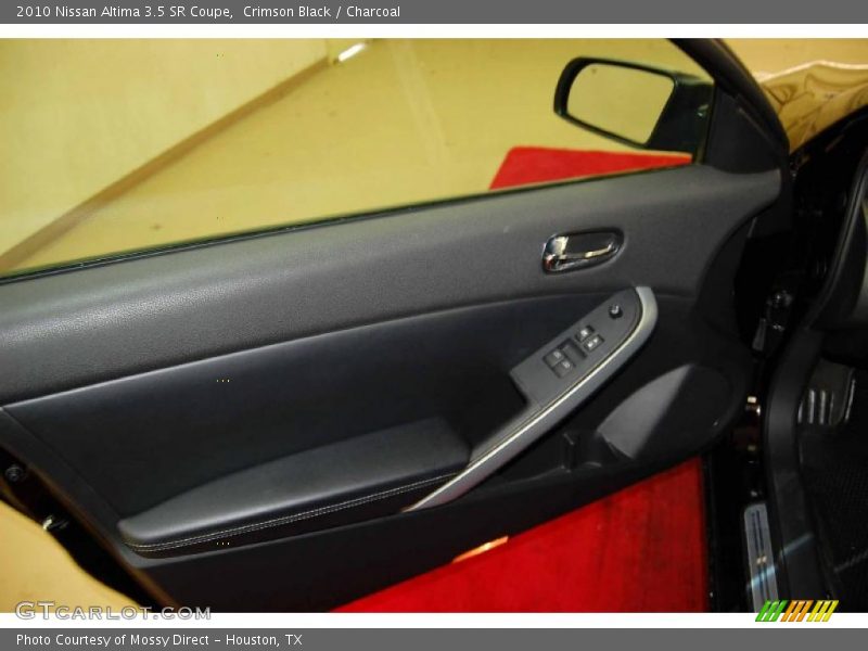 Crimson Black / Charcoal 2010 Nissan Altima 3.5 SR Coupe