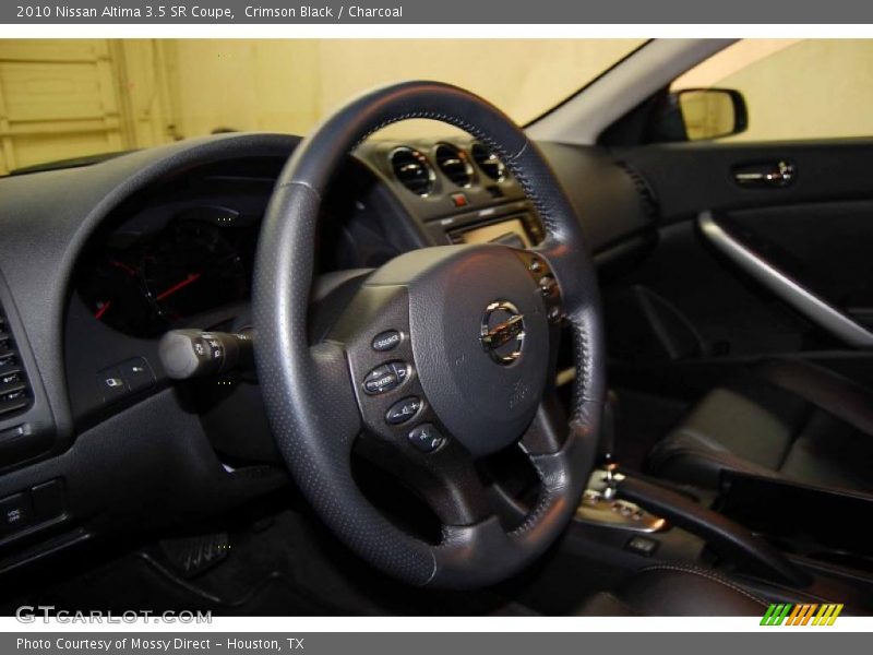Crimson Black / Charcoal 2010 Nissan Altima 3.5 SR Coupe
