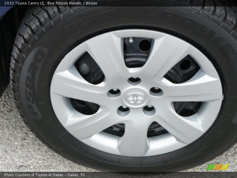 Blue Ribbon Metallic / Bisque 2010 Toyota Camry LE