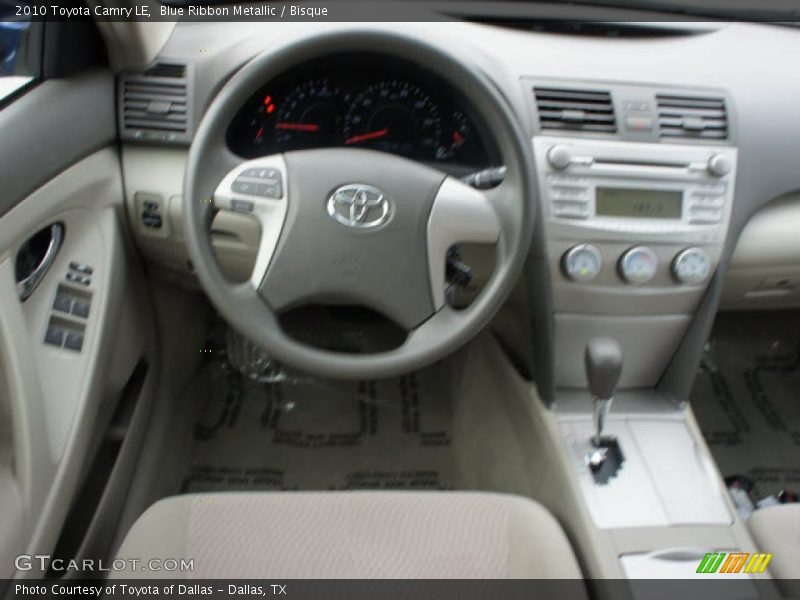 Blue Ribbon Metallic / Bisque 2010 Toyota Camry LE