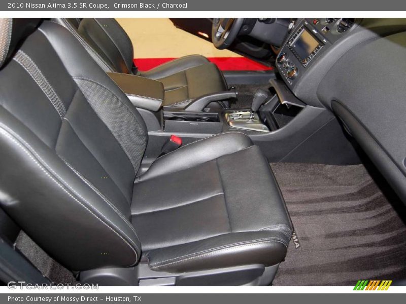 Crimson Black / Charcoal 2010 Nissan Altima 3.5 SR Coupe