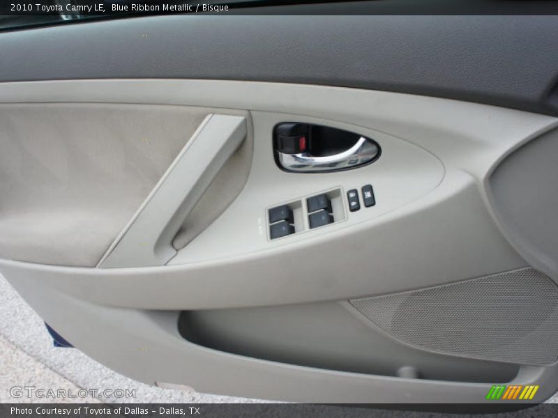 Blue Ribbon Metallic / Bisque 2010 Toyota Camry LE