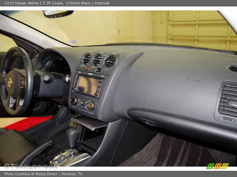 Crimson Black / Charcoal 2010 Nissan Altima 3.5 SR Coupe