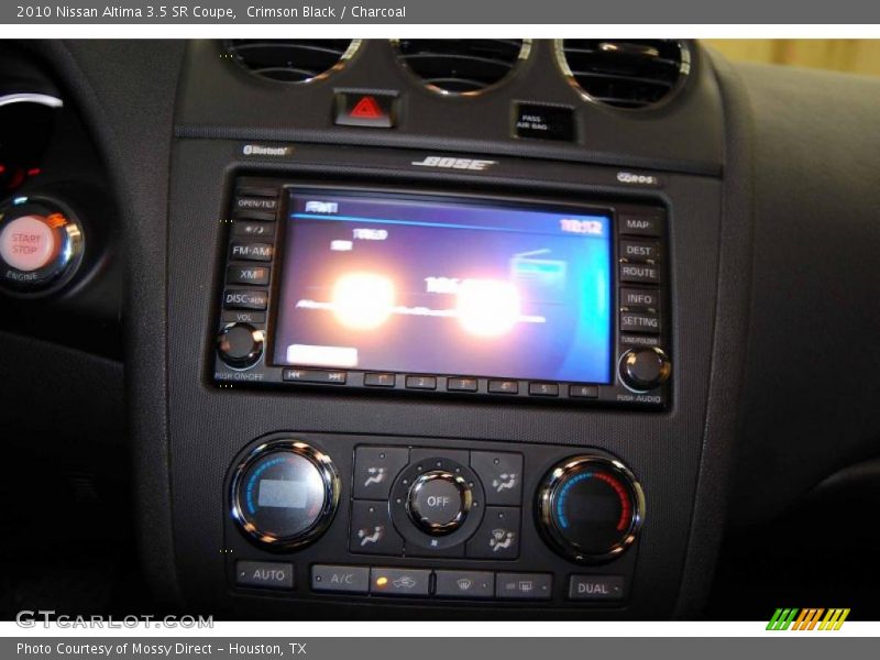 Crimson Black / Charcoal 2010 Nissan Altima 3.5 SR Coupe