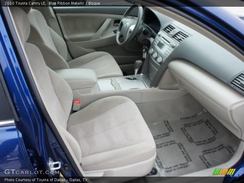 Blue Ribbon Metallic / Bisque 2010 Toyota Camry LE