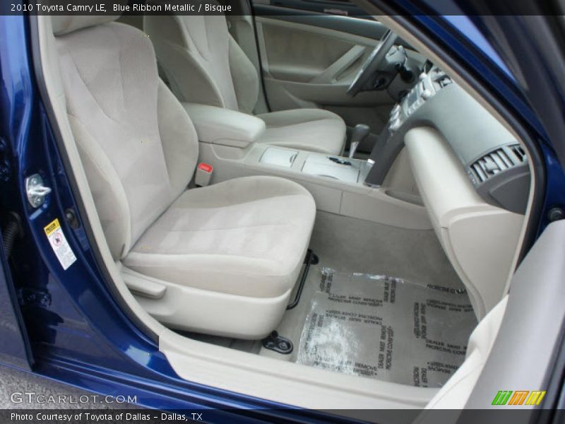 Blue Ribbon Metallic / Bisque 2010 Toyota Camry LE