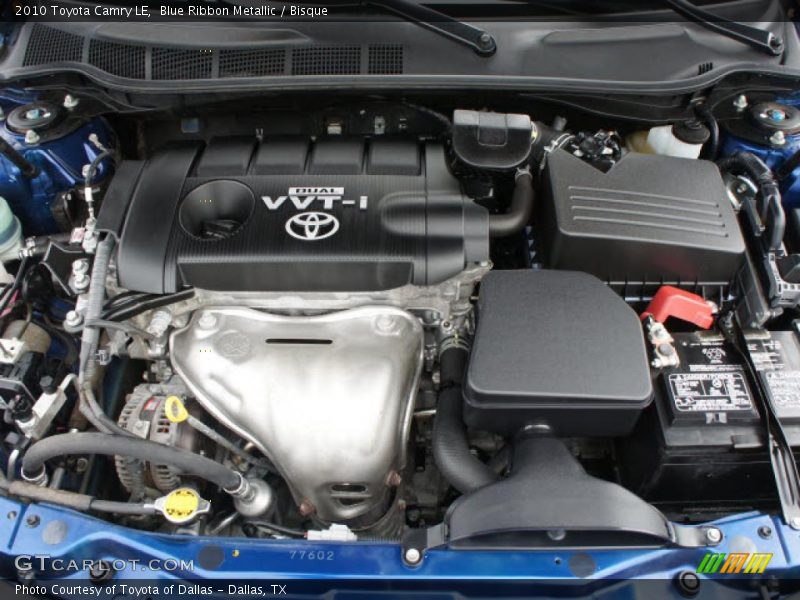 Blue Ribbon Metallic / Bisque 2010 Toyota Camry LE
