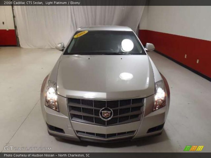 Light Platinum / Ebony 2008 Cadillac CTS Sedan