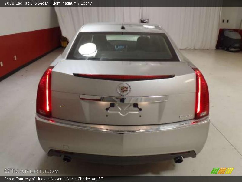 Light Platinum / Ebony 2008 Cadillac CTS Sedan