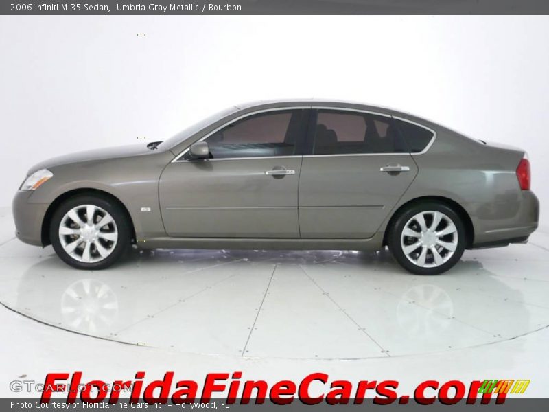 Umbria Gray Metallic / Bourbon 2006 Infiniti M 35 Sedan