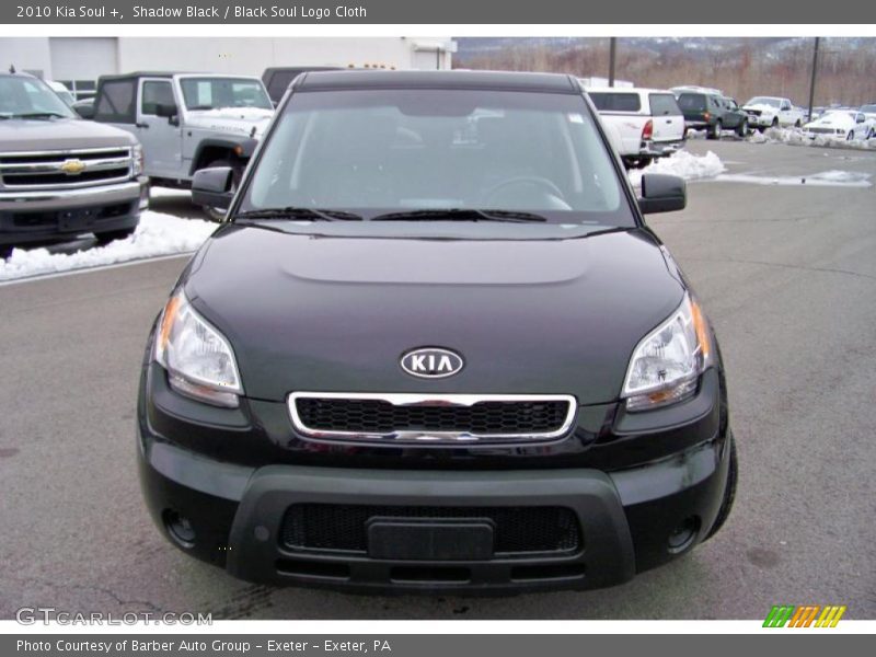 Shadow Black / Black Soul Logo Cloth 2010 Kia Soul +
