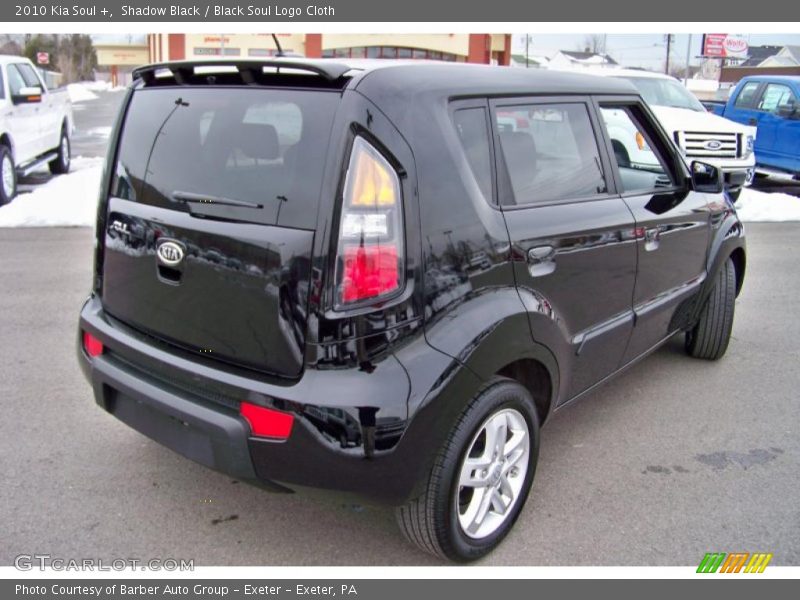 Shadow Black / Black Soul Logo Cloth 2010 Kia Soul +