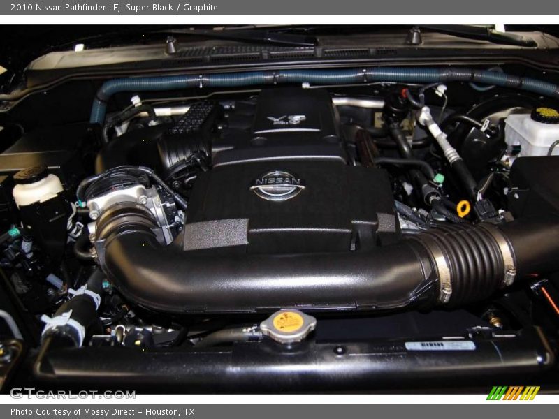 Super Black / Graphite 2010 Nissan Pathfinder LE